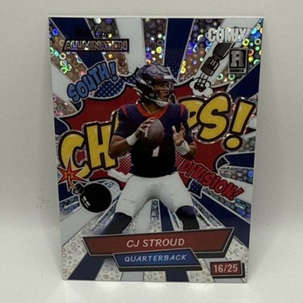 2023 Wild Card Alumination CJ Stroud /25 RC COMIX PRIZM #AC-CS NFL Texans